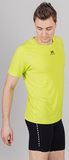 Элитная беговая футболка Nordski Pro Lime