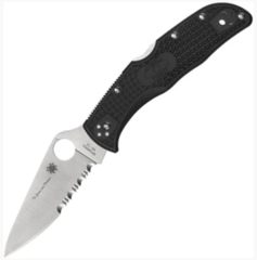 Фото Складной нож Spyderco Endela Thin Blue Line, сталь VG-10, рукоять FRN