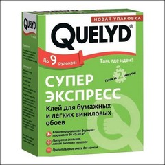 Клей для обоев QUELYD Экспресс Супер (прозрачный)