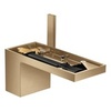 Axor MyEdition 47012140 Смеситель для раковины, без панели, цвет шлифованная бронза