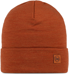 Шапка шерстяная Buff Merino Heavyweight Solid Cinnamon