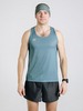 Беговая майка Noname Free Running Top 25 UX grey-green - 1
