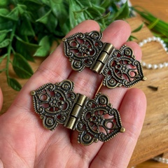 Петли для шкатулок фигурные 