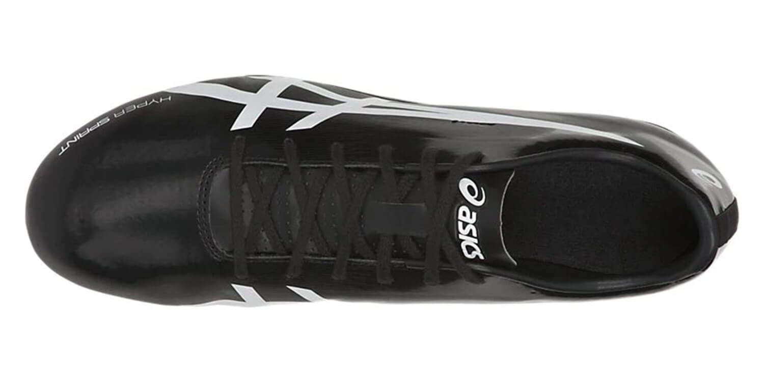 Asics Hyper Sprint 7 легкоатлетические шиповки для спринта черные - 4