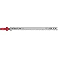 Пилка для лобзика по ПВХ 132 мм, T302H BOSCH 2608667448