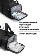 Рюкзак Ozuko 9326 Black - 2