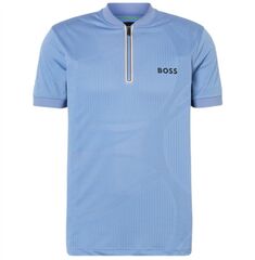 Мужская теннисная футболка BOSS TOC Serve 3 - light/pastele blue