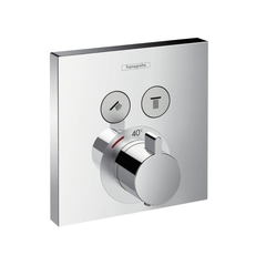 Hansgrohe ShowerSelect 15763000 Термостат встраиваемый на 2 потребителя фото