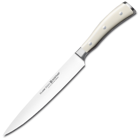Нож кухонный для нарезки 20 см WUSTHOF Ikon Cream White (Золинген) арт. 4506-0/20 WUS