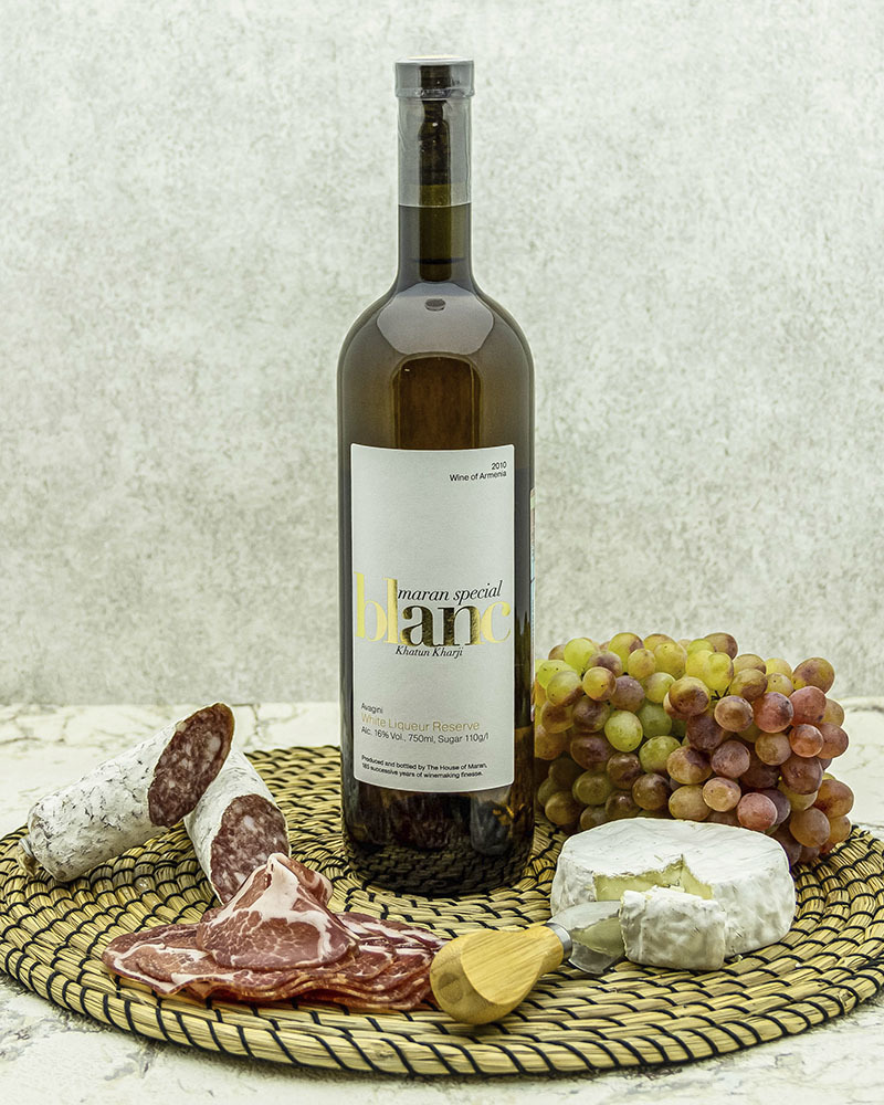 Вино Maran Winery Авагини Белое Ликерное 2010 г.у. 16,0% 0,75 л