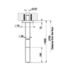 Gessi Ingranaggio 63399#031 Потолочный излив, цвет: хром