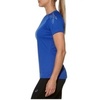 Asics Stripe SS Top Женская футболка для бега синяя - 2