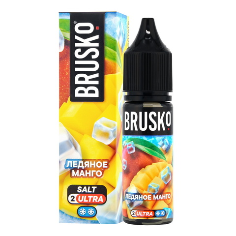 Жидкость BRUSKO Salt (Chubby) 2% ULTRA 35 ml - Ледяное манго