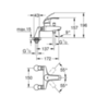 GROHE 33303002 Смеситель на борт ванны