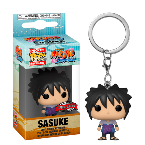 Брелок Funko POP! Naruto Shippuden: Sasuke (Exc)