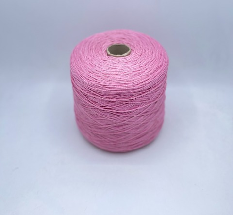 Industria Italiana (пр.Италия),art-Darling 220м/100гр, 64% Органический хлопок, 20% Полиамид, 16% Металлизированное волокно(люрекс), цвет-Розовый. арт-29193