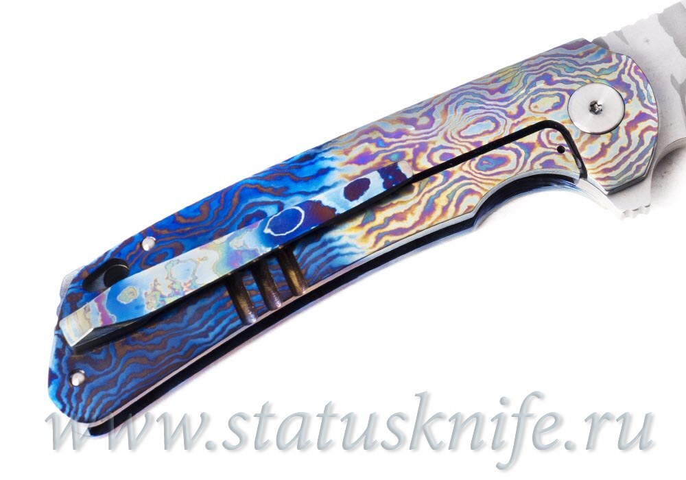 Нож Осаренко Дмитрий DOCK Prototype San Mai Timascus