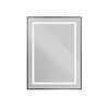 BelBagno Kraft SPC-KRAFT-1000-800-SENS-NERO Зеркало со встроенным светильником и сенсорным выключателем, цвет: чёрный
