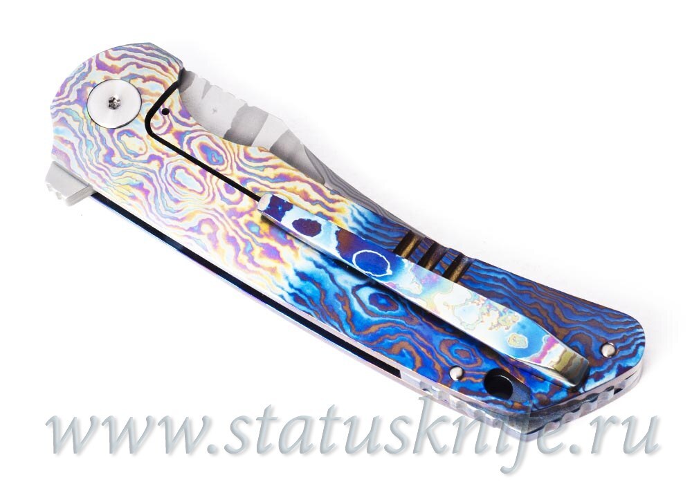 Нож Осаренко Дмитрий DOCK Prototype San Mai Timascus