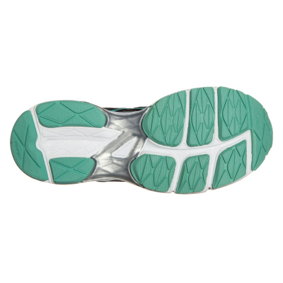 Кроссовки для бега женские Asics Gel Phoenix 8 серые-бирюзовые - 2