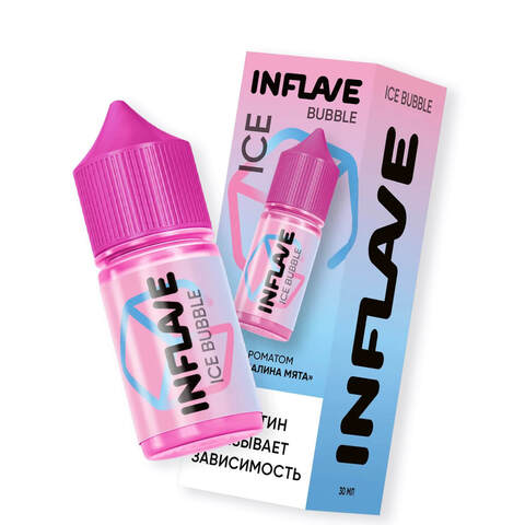 Жидкость INFLAVE Bubble Ice Salt 2% 30 ml - Арбуз Малина Мята