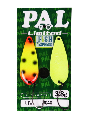 ТОП 1 Блесна колеблющаяся на форель FOREST PAL LTD 3.8г # 40 UV NEW