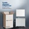 Aquanet 346341 Тумба Nova Lite 2.0 100 L напольная цв. белый глянец (346341)
