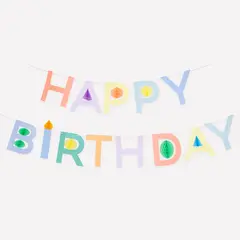 Гирлянда "С Днем Рождения" [Happy Birthday] 1,8 м