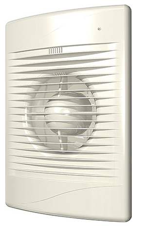 STANDARD 5 Ivory, Вентилятор осевой вытяжной с индикацией работы D 125, декоративный
