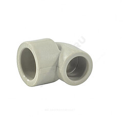 Угольник PP-R переходной серый Дн 25х20х90гр VALFEX 10116025Г