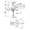 GROHE Eurosmart Cosmopolitan 31170000 Смеситель для мойки
