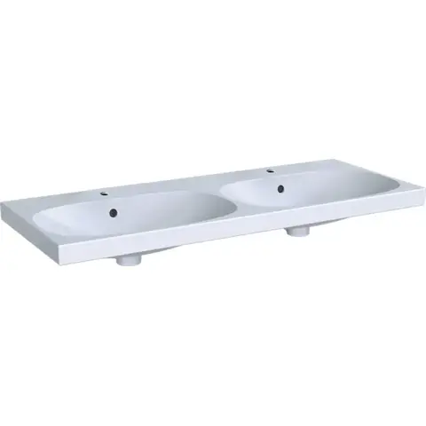 Geberit Acanto 500.627.01.2 Двойная раковина 120x48.2см, белый