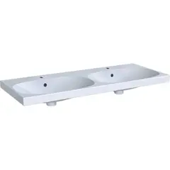 Geberit Acanto 500.627.01.2 Двойная раковина 120x48.2см, белый фото