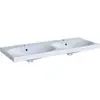 Geberit Acanto 500.627.01.2 Двойная раковина 120x48.2см, белый