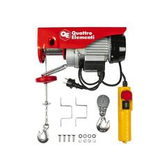 Таль электрическая QUATTRO ELEMENTI TL-250 (550Вт, 125/250кг, трос 12м, блок полиспаст в компл.) 793-688