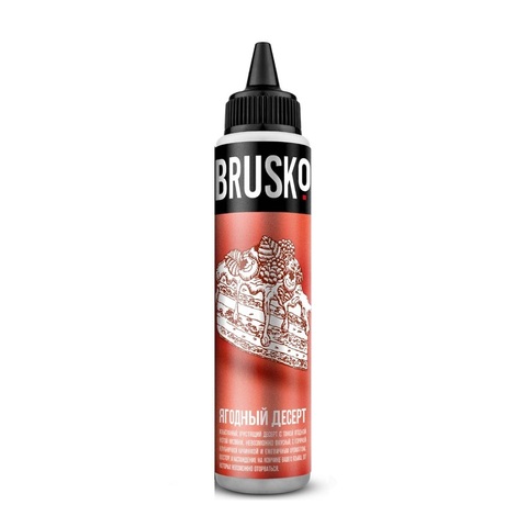Жидкость BRUSKO Salt 0% 60 ml - Ягодный десерт