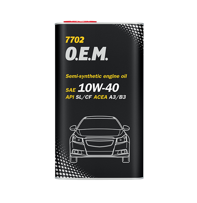 Mannol 7702 O.E.M. for Chevrolet Opel 10W40 полусинт. моторное масло (металл)