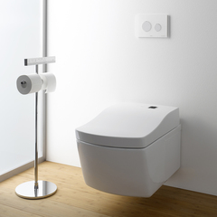 TOTO NEOREST EW CW994P#NW1 Унитаз подвесной 423x666x410 мм, без сиденья (подходит: TCF994RWG) безободковый, CeFiONtect, Tornado Flush цвет: белый фото
