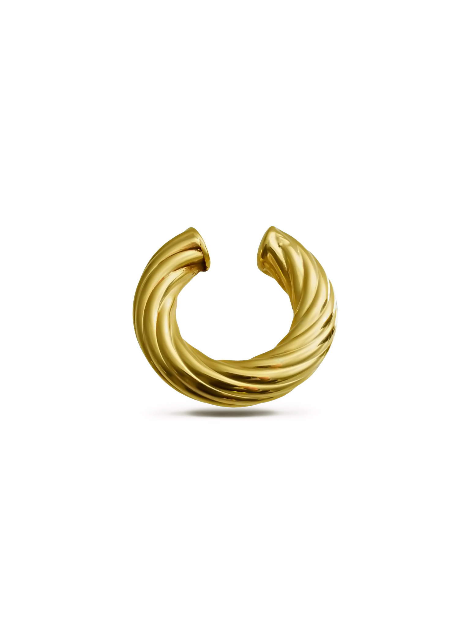 Кафф Цирсинус, серебро 925, позолота 18k