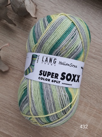 Lang Yarns SuperSoxx Color 6-ply 432