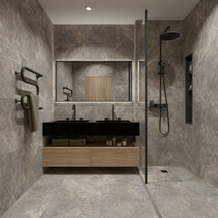 Керамогранит Global Tile Sacramento 600х1200 мм серый