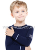 Термобелье комплект из шерсти мериноса Norveg Soft Dark blue детский - 2