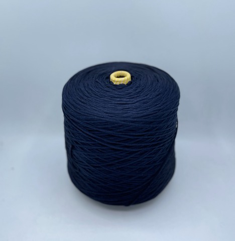 E.Miroglio (пр.Италия),art-Twine 180м/100гр. 64% хлопок, 36% полиакрил ,цвет-Темно-синий, арт.29772