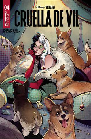Disney Villains Cruella De Vil #4 (Cover C)