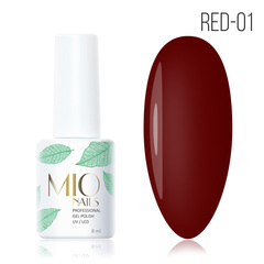 MIO гель лак RED № 01- 8 мл