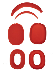 Комплект силиконовой накладок AirPods Max (Красный)