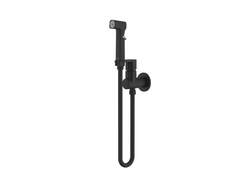 Aquatek AQ1921MB AQ1921MB АЛЬФА комплект для гигиенического душа встроенный (смеситель + гигиеническая лейка + шланг), матовый черный фото