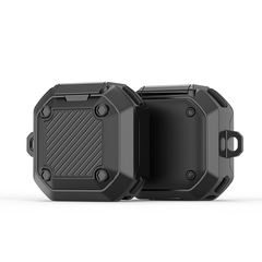 Усиленный чехол черного цвета для наушников Samsung Buds Live, Buds Pro, Buds2 и Buds2 Pro, серия SECG Series от Dux Ducis