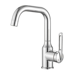 Смеситель для раковины Haiba HB 10825 нержавеющая сталь хром