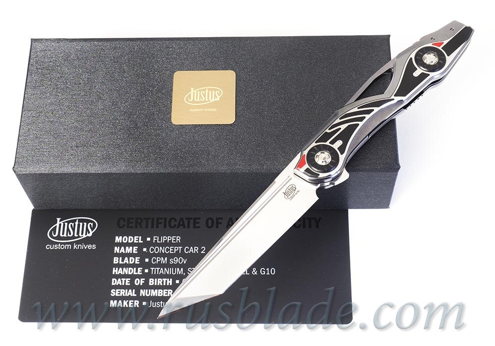 Justus knives Concept Car 2 Custom One-Off - фотография 